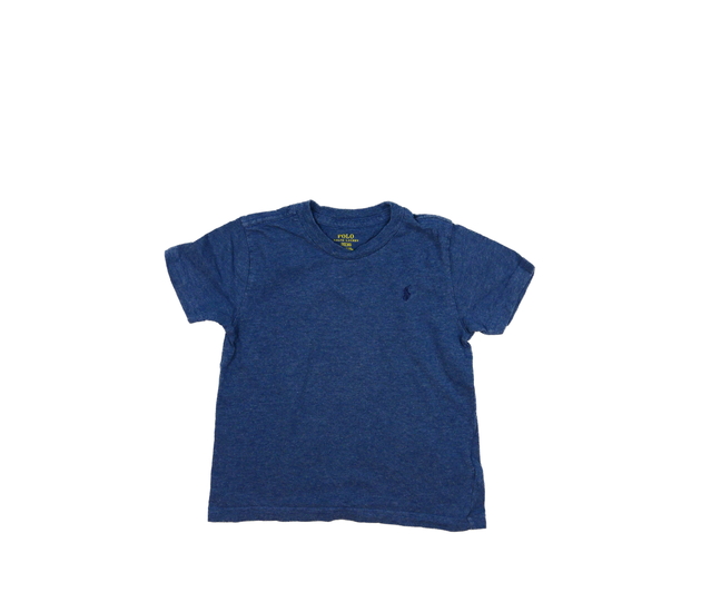 Modré melírované triko Ralph Lauren 