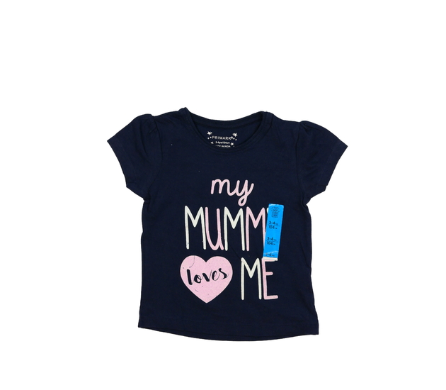 Nové tmavě modré triko Primark 