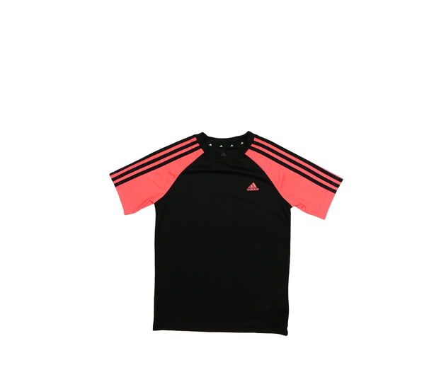 Černo-růžové sportovní triko Adidas 