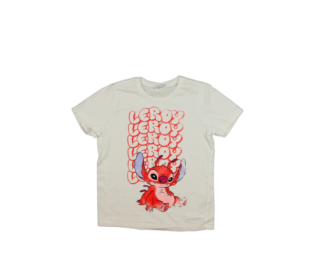 Bílé triko Stitch Disney Primark 