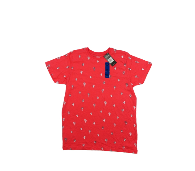 Nové červené triko s kaktusy Primark 