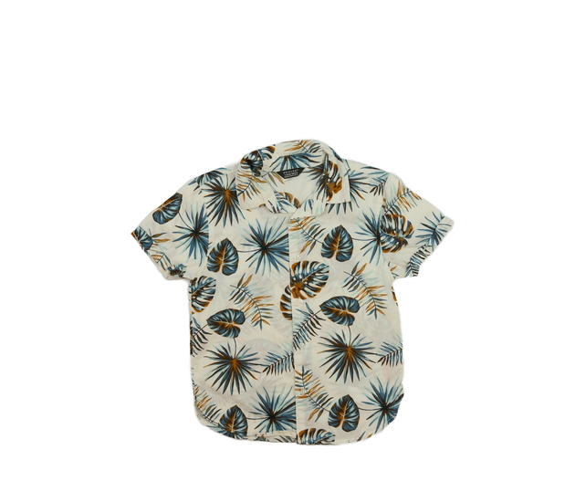 Bílá košile s palmami Primark 