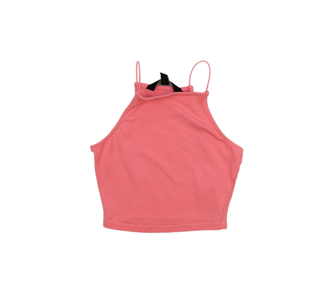 Červený crop top New Look 