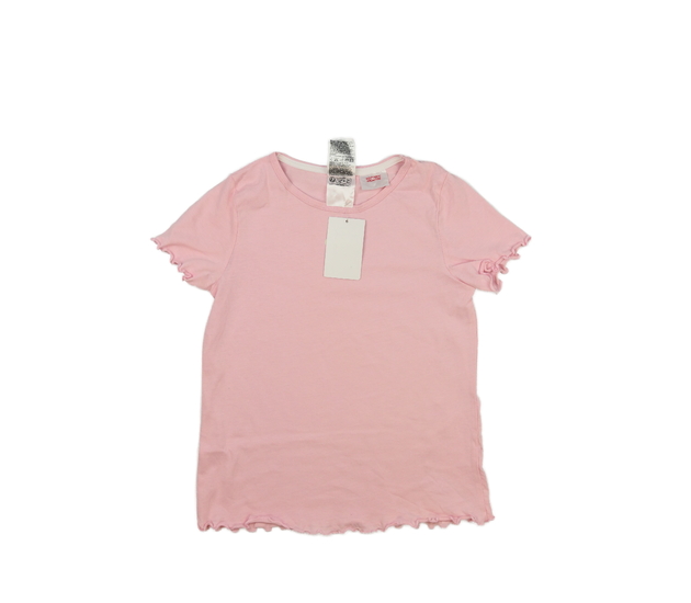 Nové růžové triko s motýlkem H&M