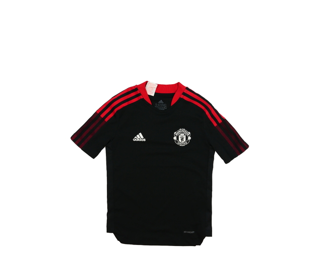 Černo-červené sportovní triko Adidas 