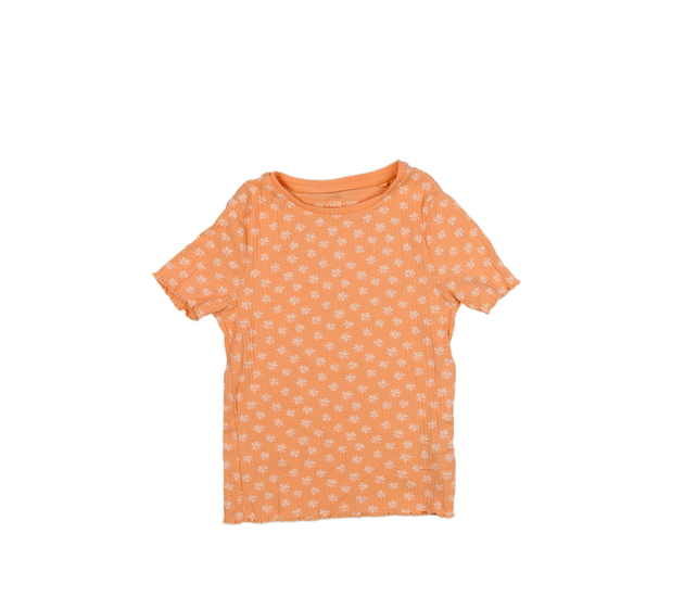 Oranžové květinové triko F&F