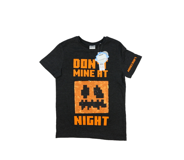 Nové krásné šedé triko Minecraft George