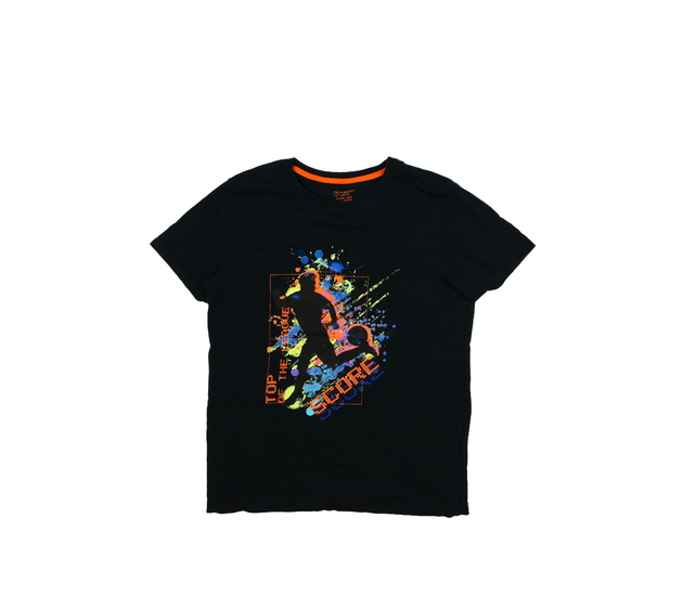 Černé triko se sportovcem Primark 