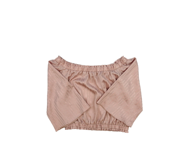 Růžová crop halenka River Island 