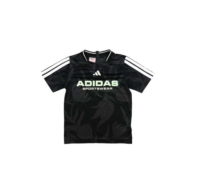 Tmavé vzorované sportovní triko Adidas 