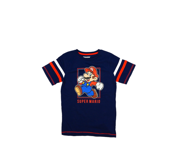 Tmavě modré triko Super Mario 