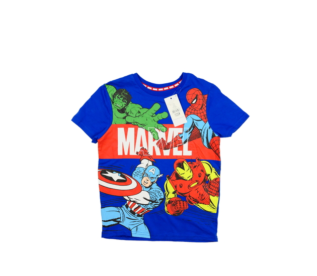 Nové modré triko Marvel George