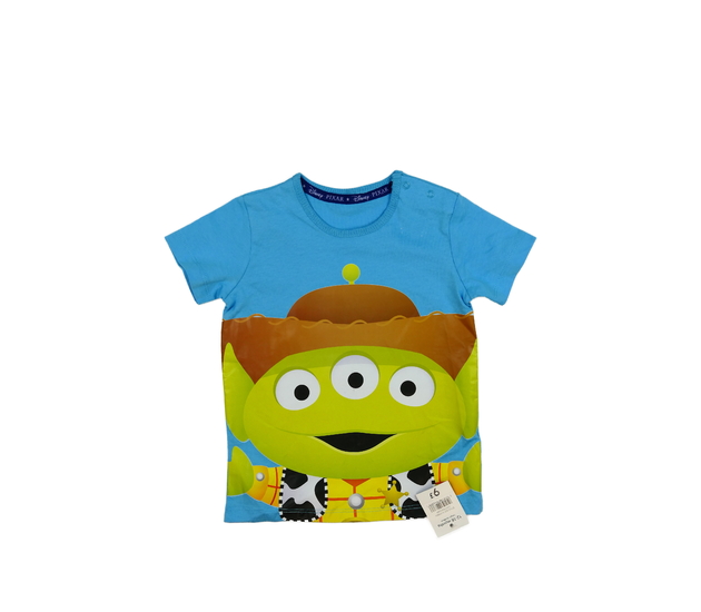 Nové modré triko Pixar George