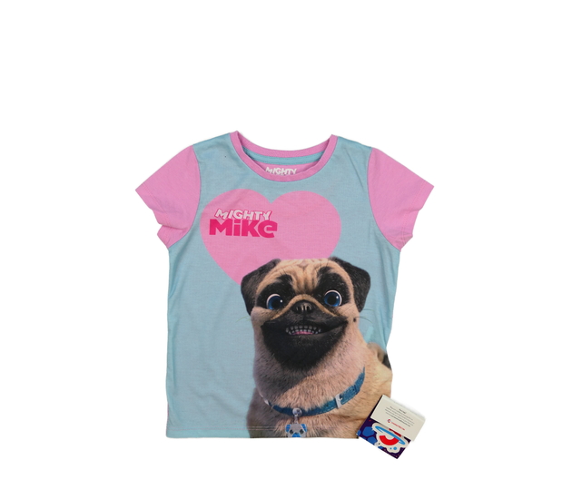Nové růžové triko Mighty Mike 