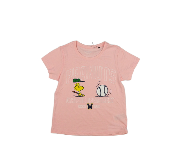 Růžové triko Peanuts 