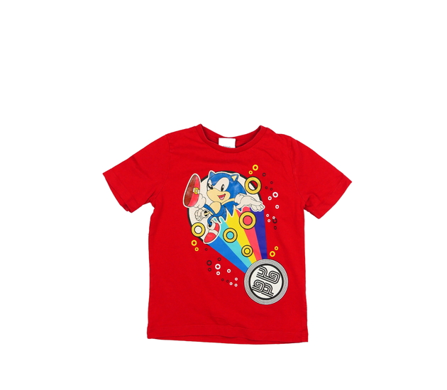 Červené triko Sonic Tu 