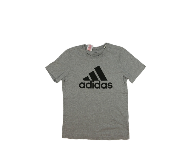 Šedé melírované triko Adidas 