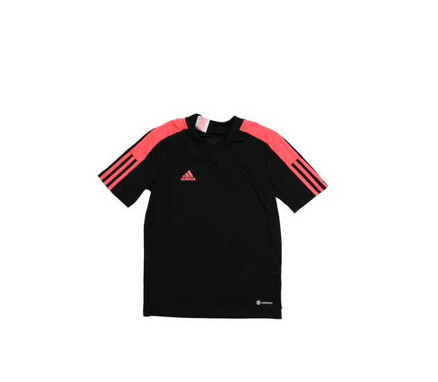 Černo-červené sportovní triko Adidas