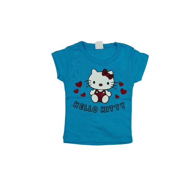 Modré triko Hello Kitty