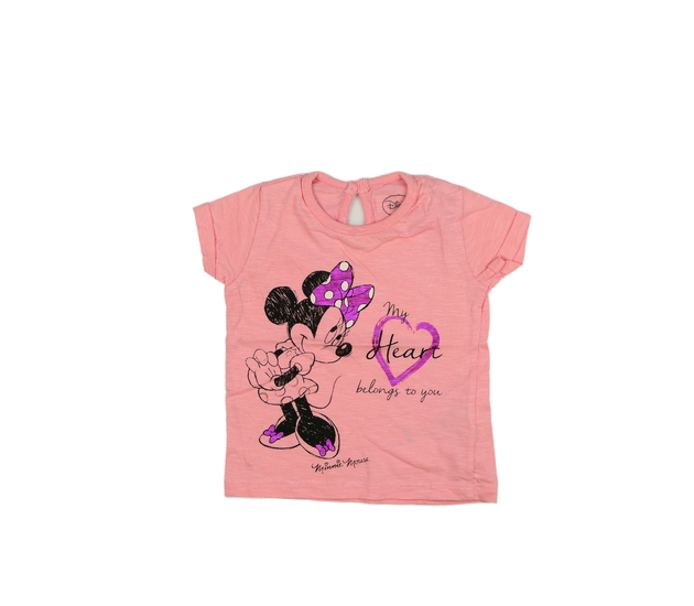 Růžové triko Minnie Disney 
