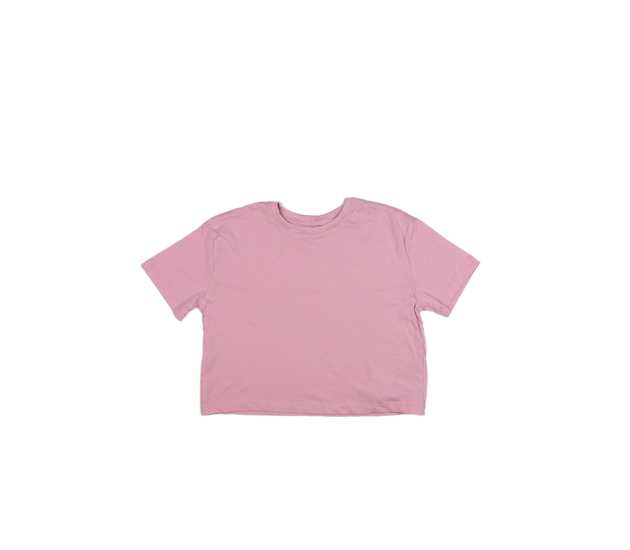 Růžový crop top Primark 