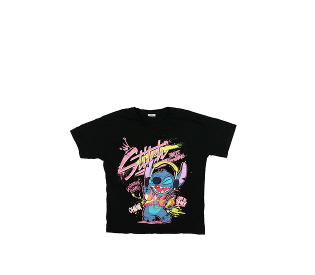 Černé triko Stitch Disney George