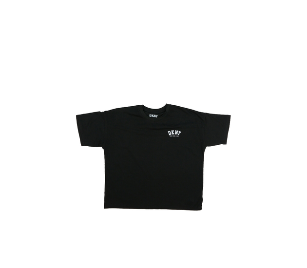 Šedé kratší široké triko vel. 170 DKNY 