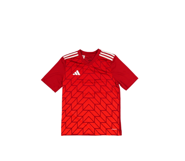 Tmavě červené sportovní triko Adidas 