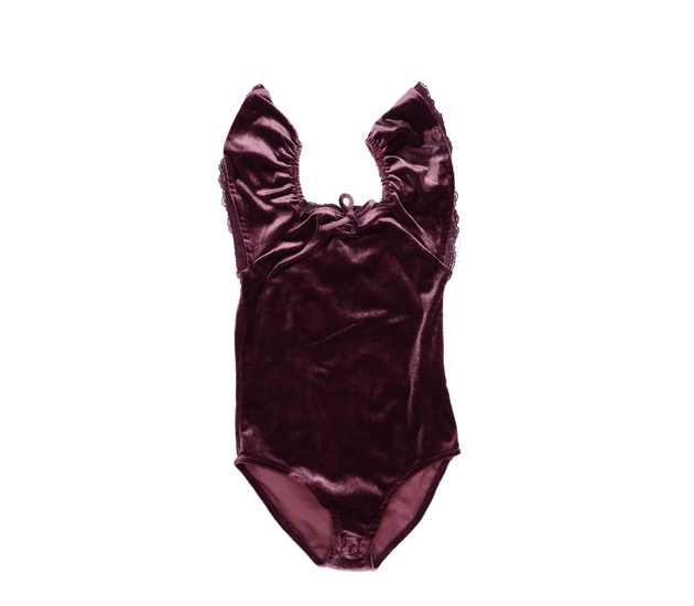 Fialové semišové body Zara