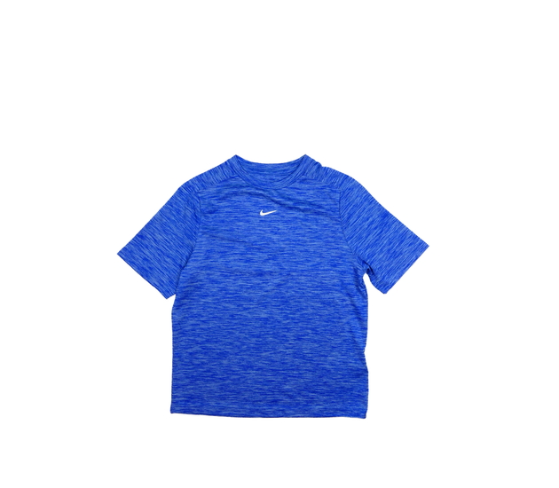 Modré melírované sportovní triko Nike 