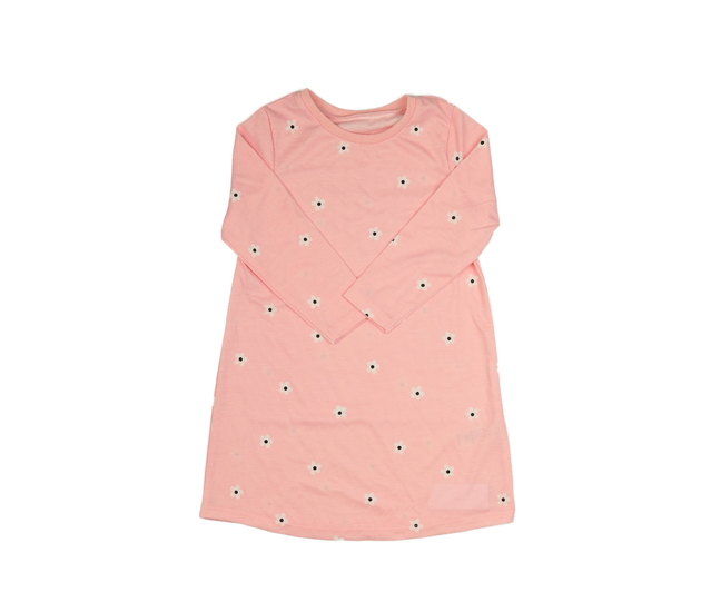 Růžová květinová noční košile George