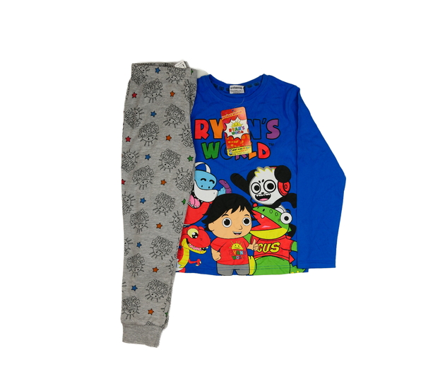 Nové modrošedé pyžamo 