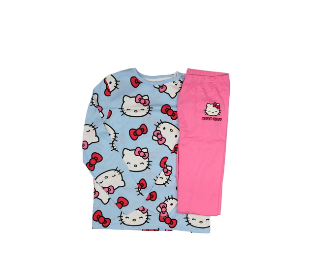 Modro-růžové pyžamo Hello Kitty Primark