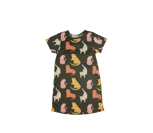 Šedá noční košilka se zvířátky George