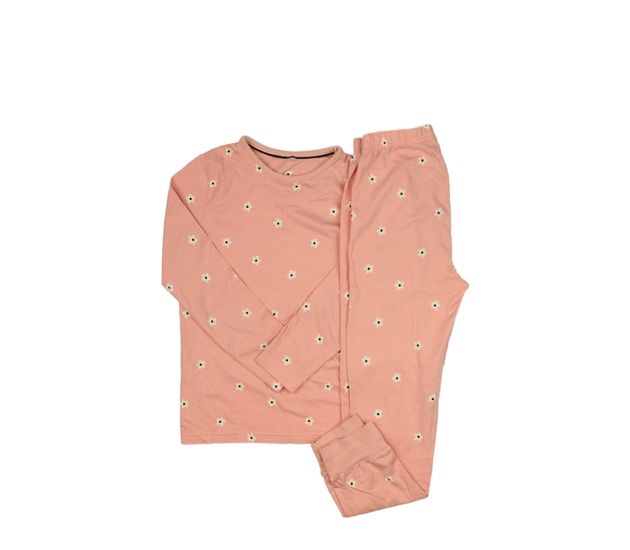 Růžové pyžamo s květinami George