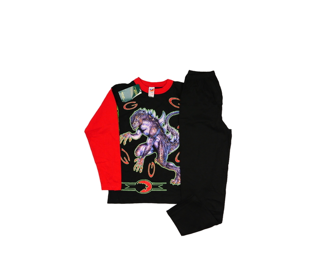 Nové pyžamo s dinosaurem 