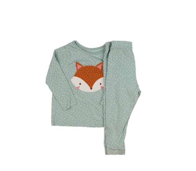 Zelené pyžamo s liškou George