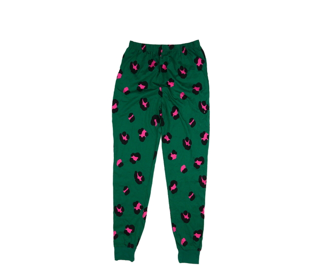 Zelené vzorované pyžamové kalhoty George