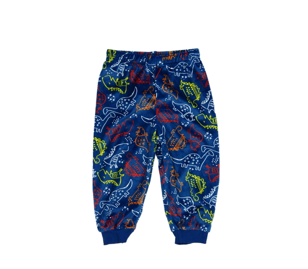 Modré pyžamové kalhoty s dinosaury Primark 