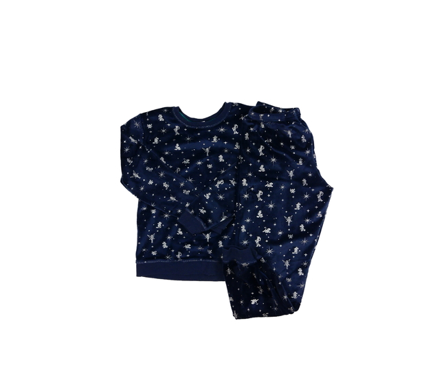 Modré teplé pyžamo Disney George