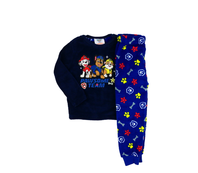 Modré teplé pyžamo Tlapková Patrola Primark