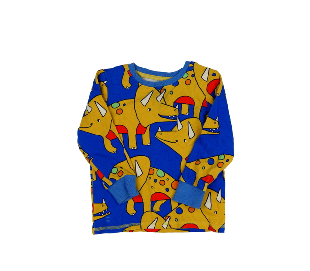 Modrý pyžamový vršek s dinosaury Next