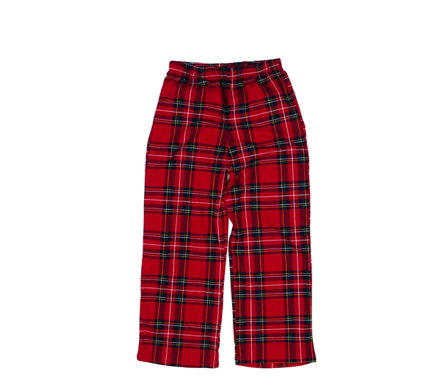Červené pyžamové kalhoty 