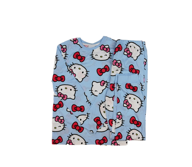 Modré pyžamo Hello Kitty Primark 