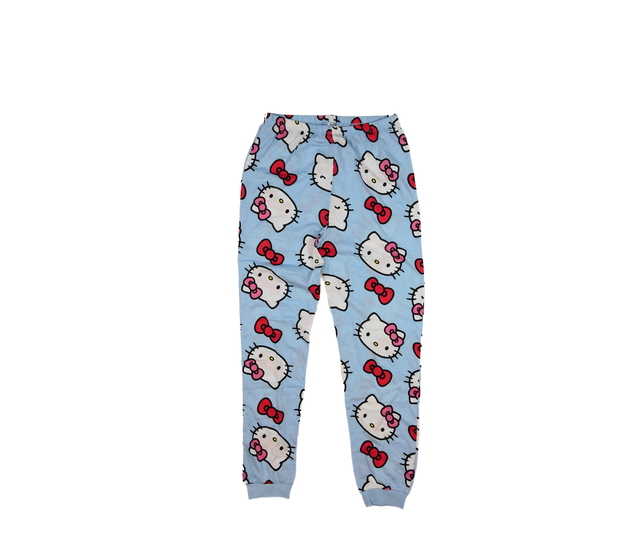 Modré pyžamové kalhoty Hello Kitty Primark 