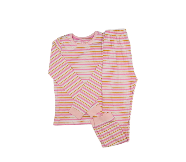 Pruhované světlé pyžamo Tu 