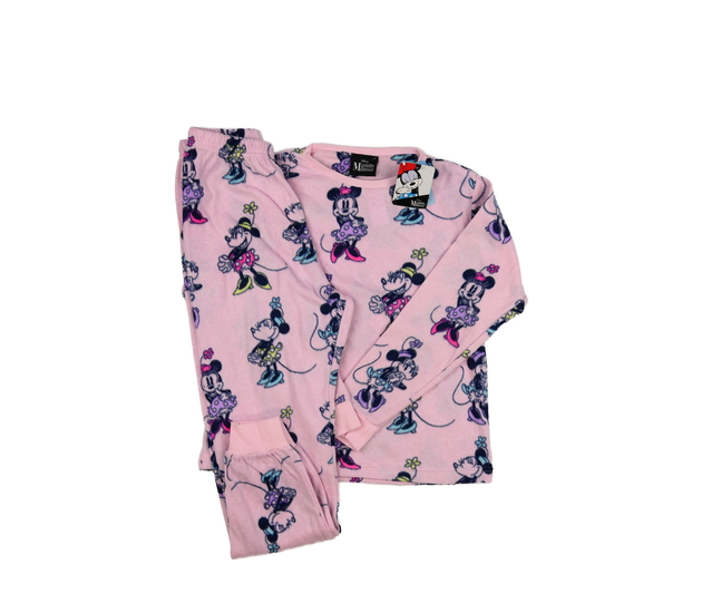 Nové růžové teplejší pyžamo Mickey Disney 