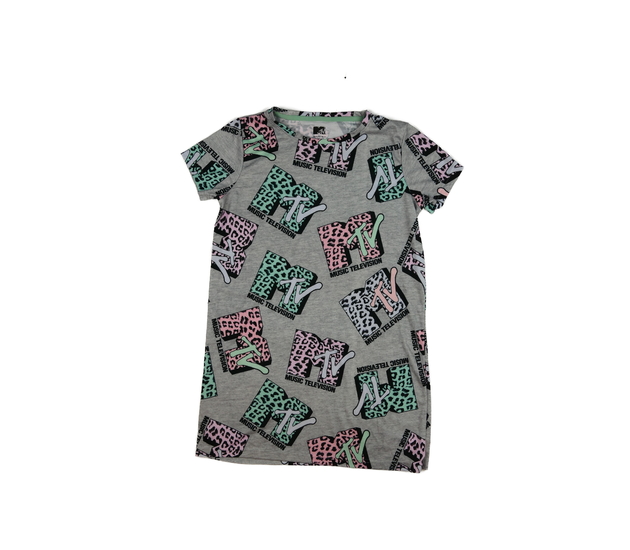 Šedá pyžamová košilka Primark 