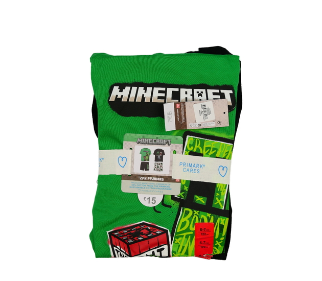 Nové pyžamo 2 ks kraťasy a triko kr. rukáv Primark