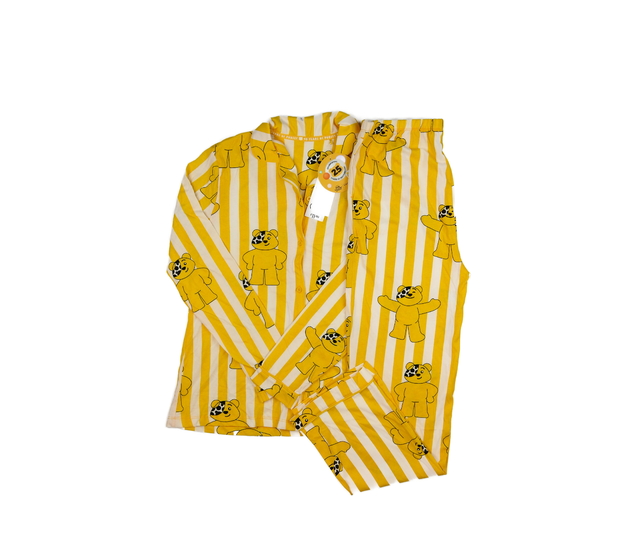 Nové žluto-bílé pyžamo s medvědem George